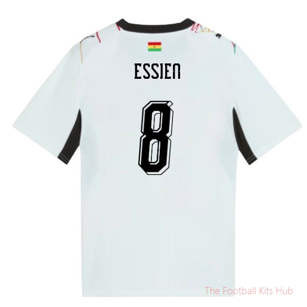 2026-2027 Ghana Home Shirt (Kids) (Essien 8)