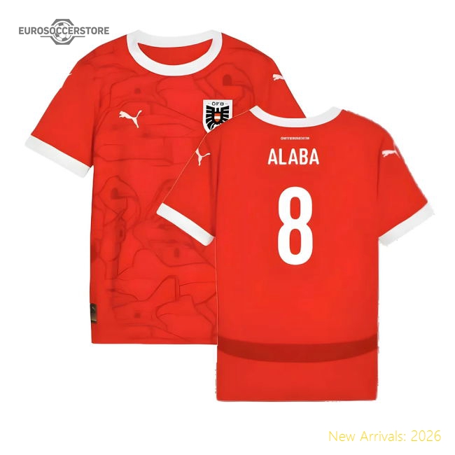 High-performance Austria 2024-2025 Official Home Jersey