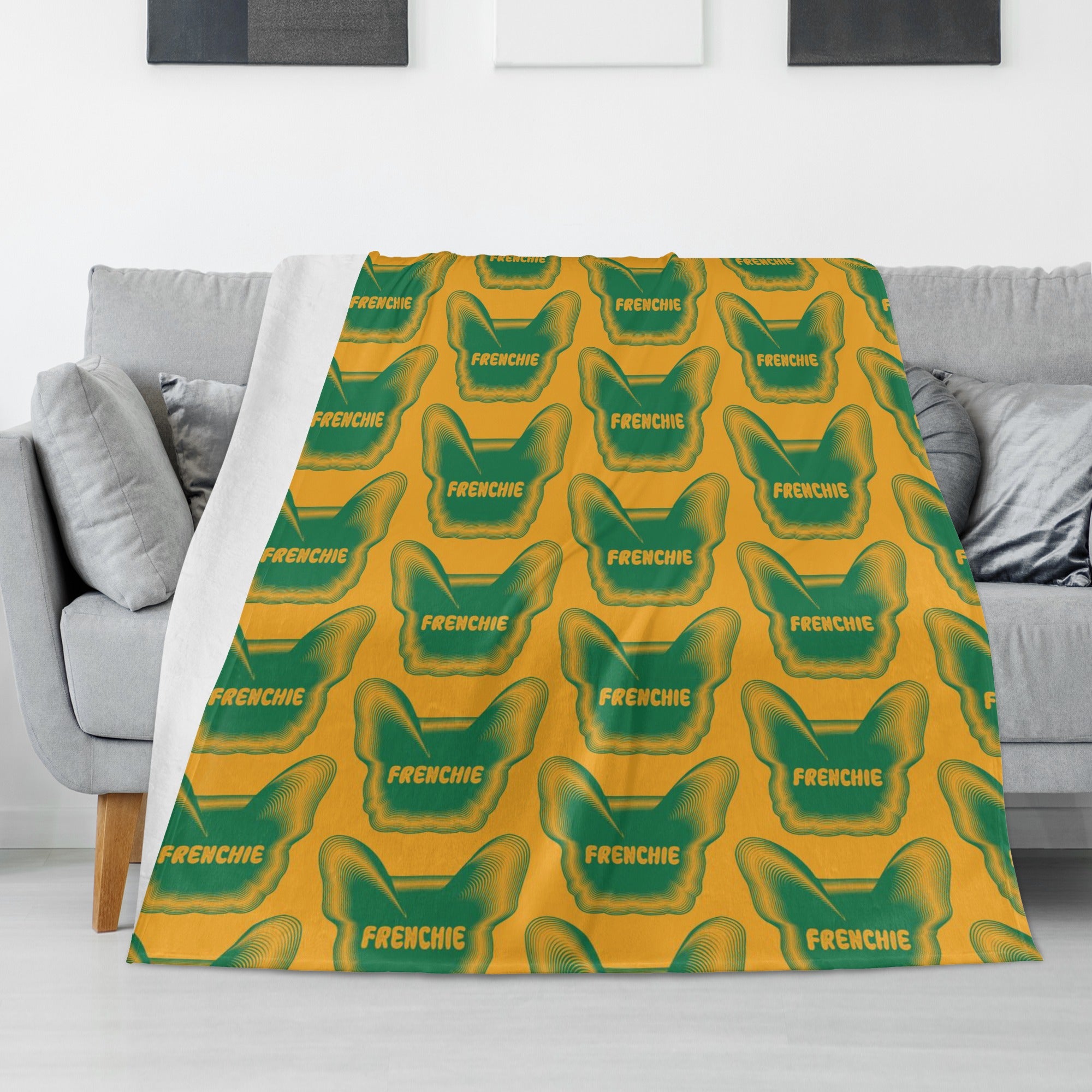 French Bulldog Lily Blanket Cute Frenchie Essential