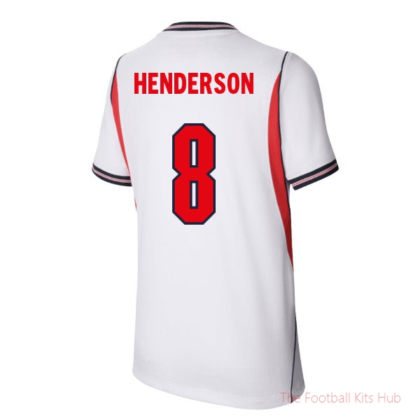 2026-2027 England Home Shirt (Kids) (Henderson 8)