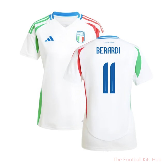 2024-2025 Italy Away Shirt (Ladies) (BERARDI 11)
