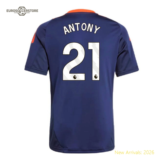 2024-2025 Man Utd Kids Child-friendly Jersey Antony Dri-fit