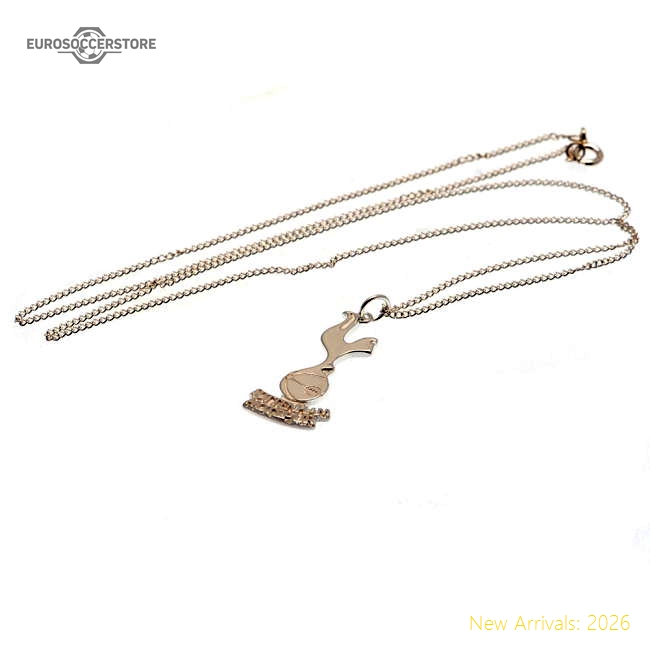 Tottenham Hotspur Fc Sterling Silver Pendant & Chain Player Replica