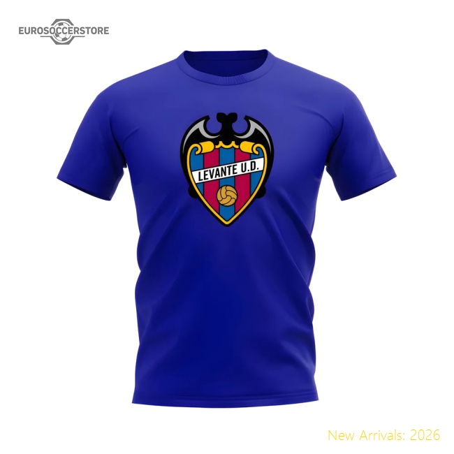 Fan-Favorite Professional-Grade Levante Badge T-Shirt (Royal Blue)