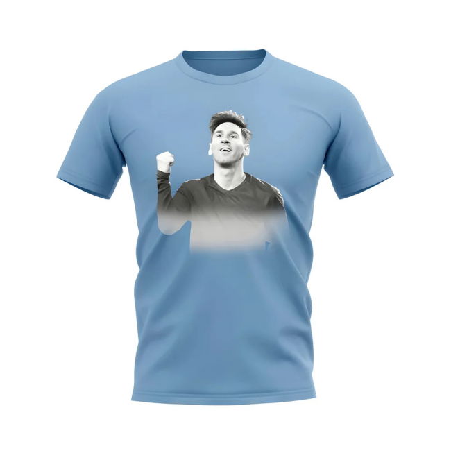 Premium Lionel Messi Legend T-Shirt (Sky) Premium Quality