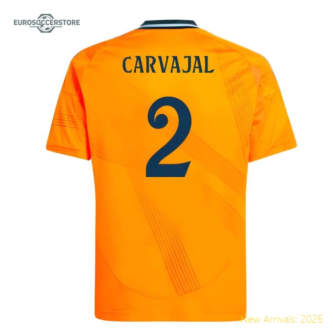 Durable Football Team Youth Carvajal Jersey 2024-2025 Moisture-wicking