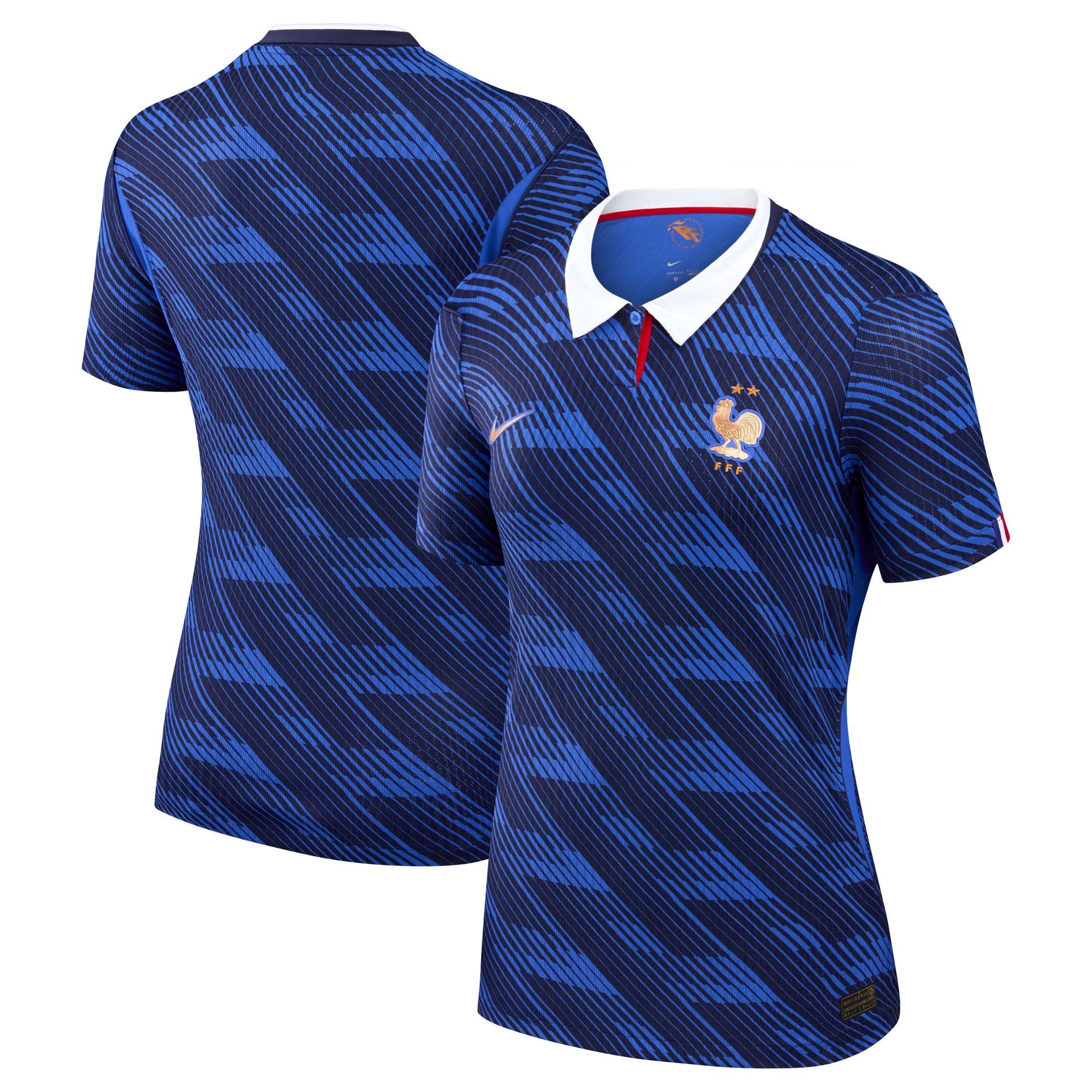 [SJH] France National Team Women's 2026 Home Match Authentic Jersey - Blue