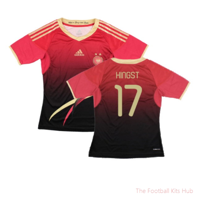 Germany 2011-12 Women\\\\\\'s Away Shirt (Womens S) (Excellent) (Hingst 17)