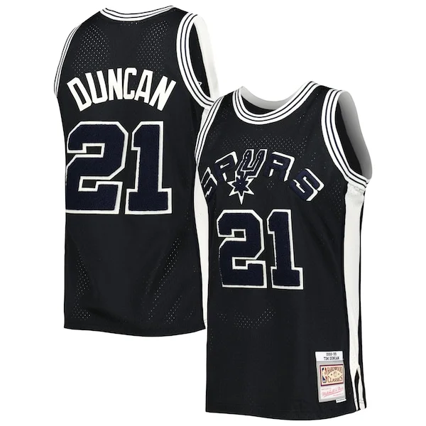 Tim Duncan SAS Swingman Jersey - modern official - Black NBA
