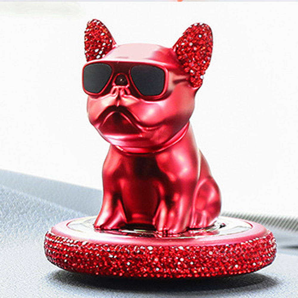 Innovative French Bulldog Metal Shake Head Purifier – Infuse Fragrance Seamlessly