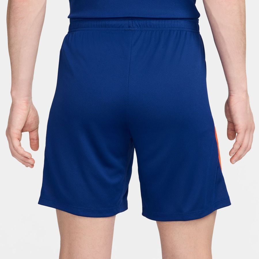 Holland Training Shorts Dri Fit Strike Deep Royal Blue/safety Orange