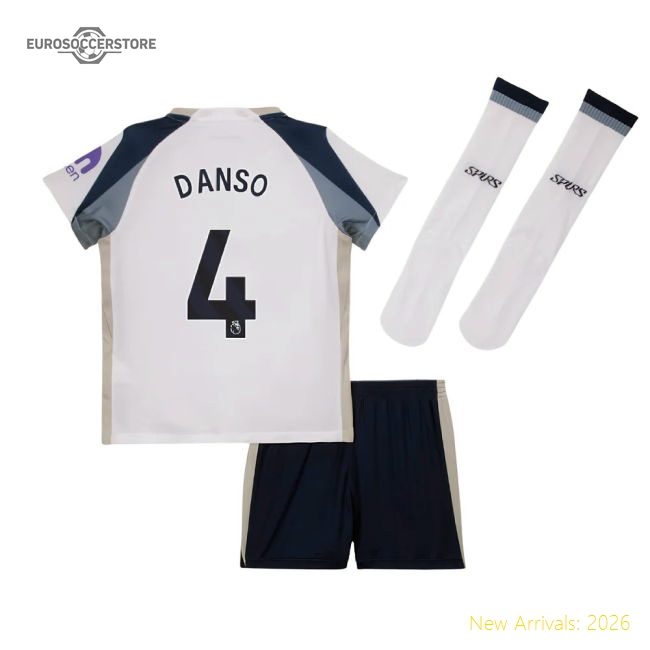 First-class 2025-2026 Thfc Home Little Kids Mini Kit (danso 4)