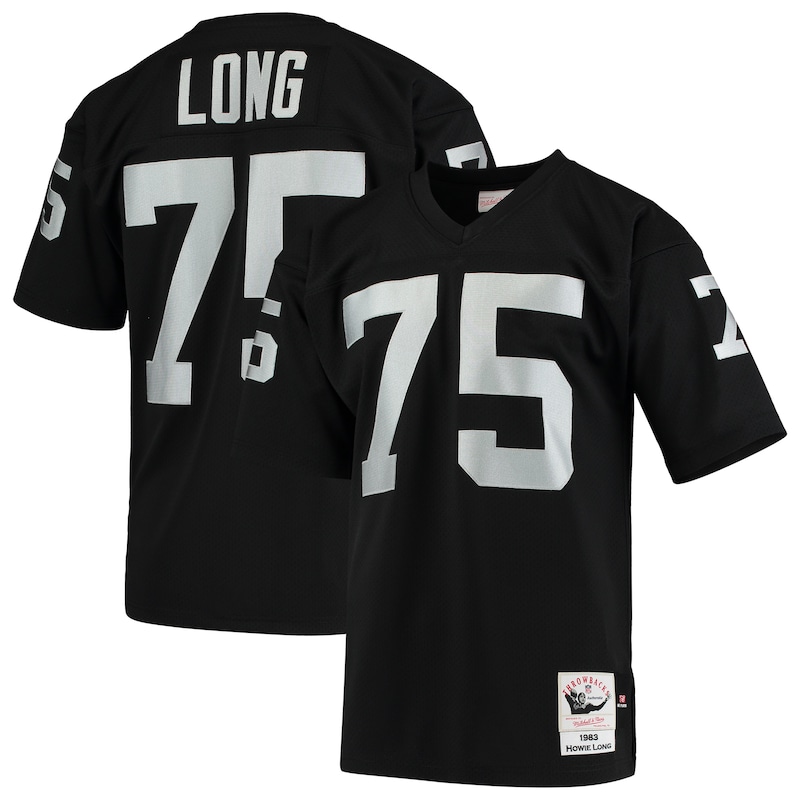 None Howie Long LV Raiders Retro Premium Jersey Game Day Wear