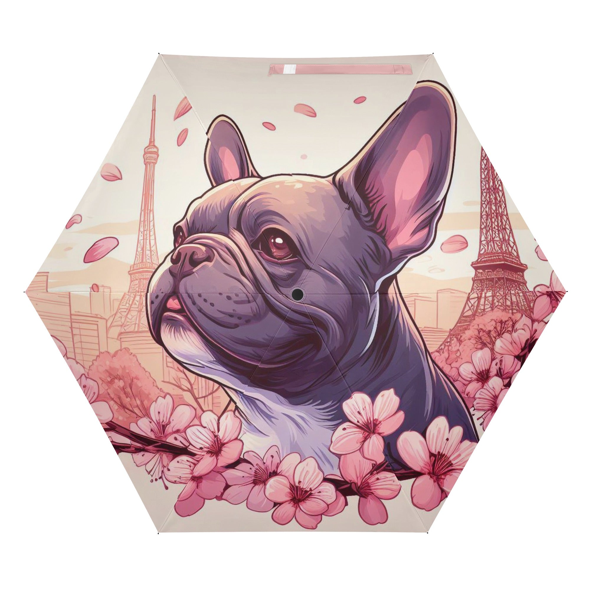 Breed-specific Bulldog Lily - Breed-specific Umbrella Outdoor Use