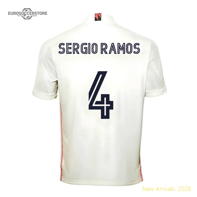 Real Madrid Home Durable Jersey Athletic Fit Lightweight