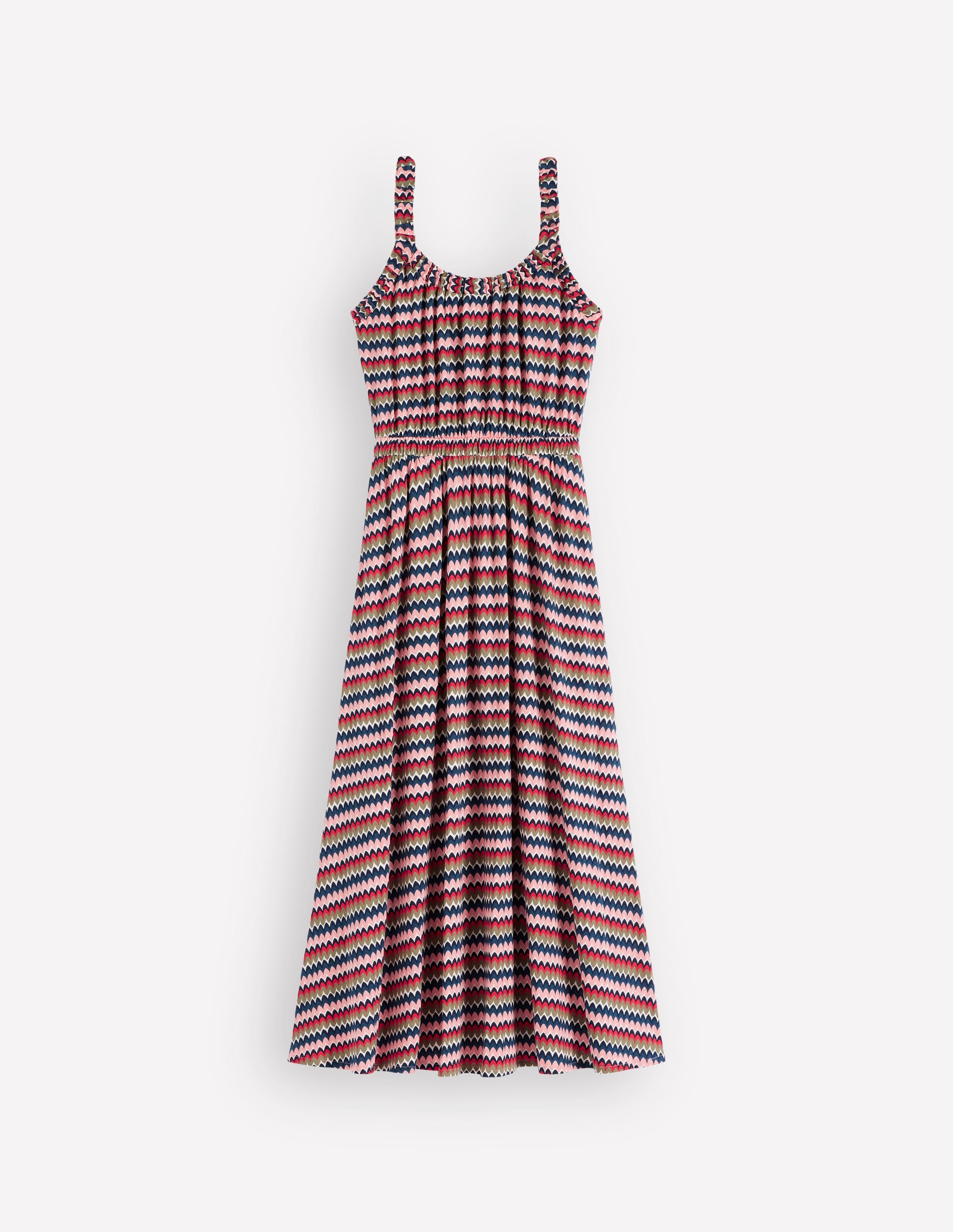 Scoop Neck Jersey Dress