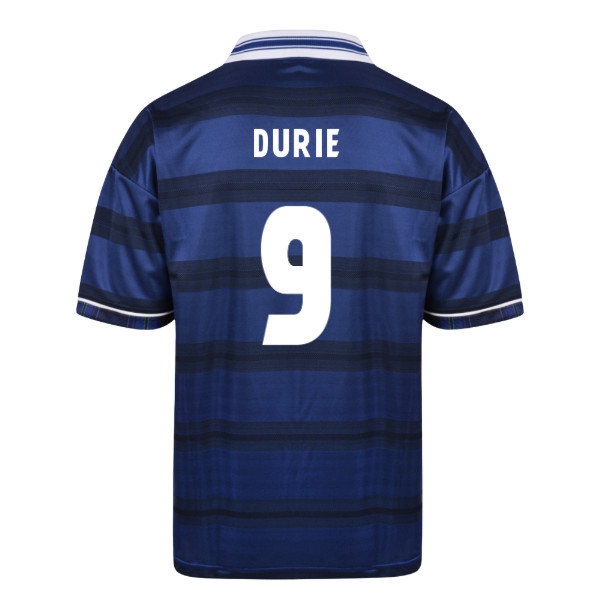[JED] Score Draw Scotland 1998 World Cup Finals Retro Football Shirt (Durie 9)