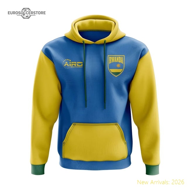 Exceptional Rwanda Concept Country Football Hoody (sky)