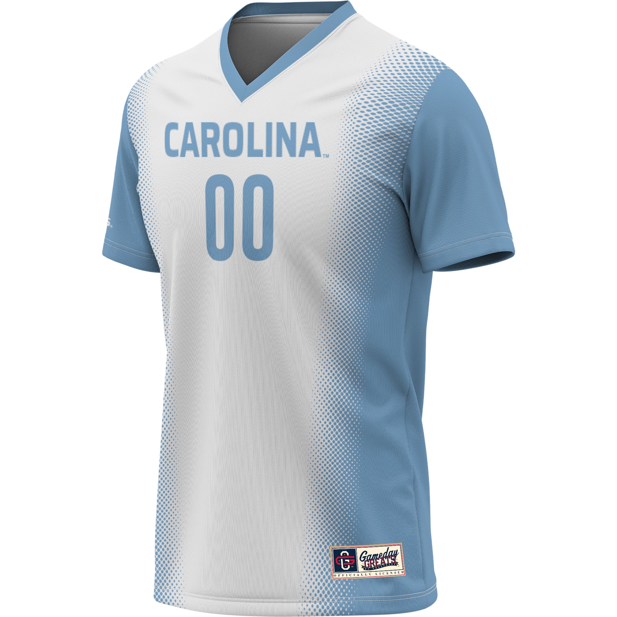 [DDG] North Carolina Tar Heels GameDay Greats Youth NIL Pick-A-Player Lightweight Women's Soccer Jersey - White
