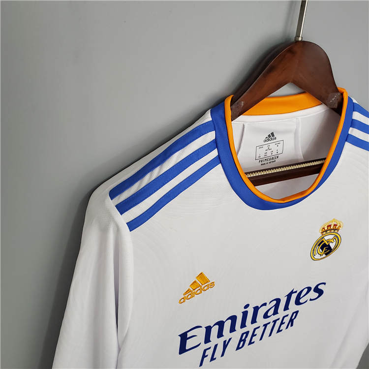 Premium Quality Real Madrid 21-22 Home White Soccer Jersey Football