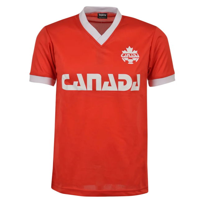 World Cup Classic Canada 1980s Retro Football Shirt (Your Name) for...