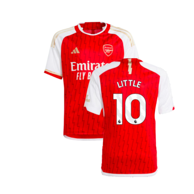 Arsenal Home Football Shirt 2023-20 - Little 10 L M S Kids