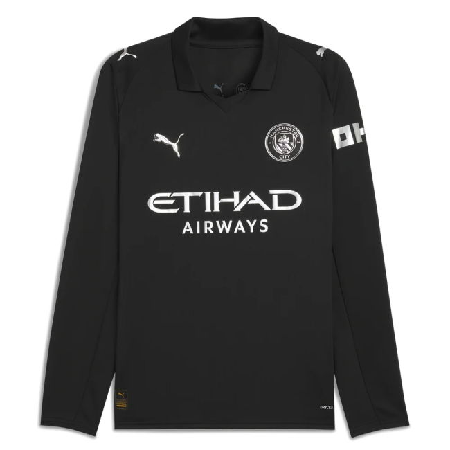 Modern 2025-2026 Man City Top Grade Away - Champions League Hero