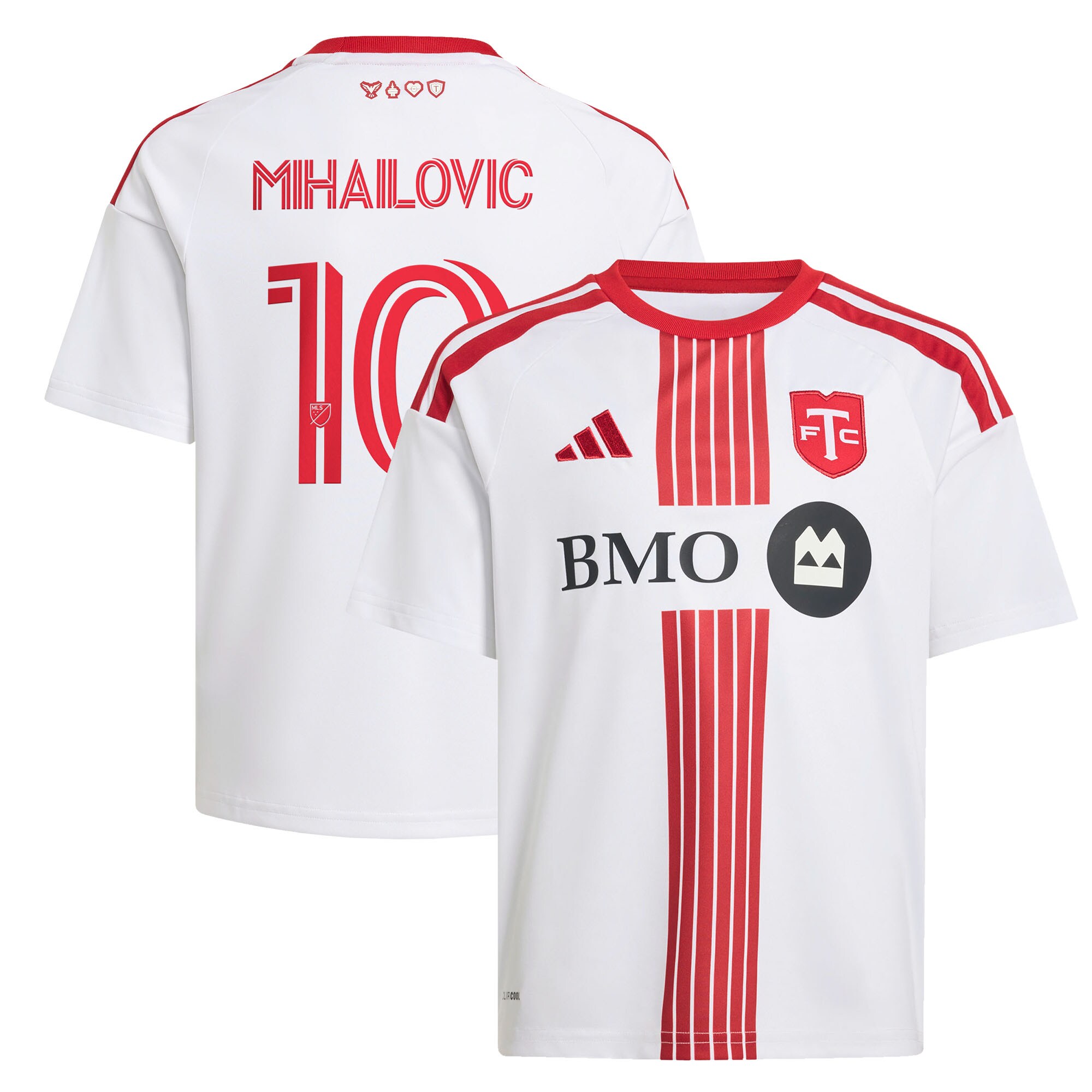 [SJH] Djordje Mihailovic Toronto FC Youth 2026 Winter Kit Replica Jersey - White