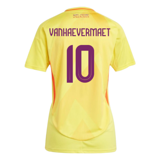 Belgium Womens Team Away Kit 2025-2026 Match Day Jersey