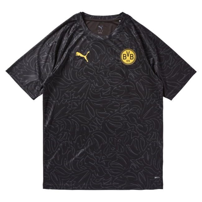 2025-2026 Borussia Dortmund Warm Up Jersey Shirt for (Men