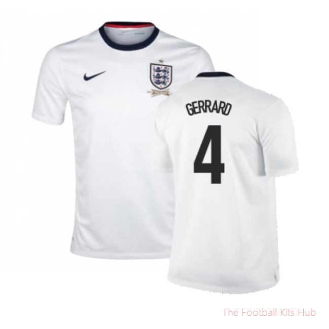 England 2013-14 Home Shirt (XS) (Good) (GERRARD 4)