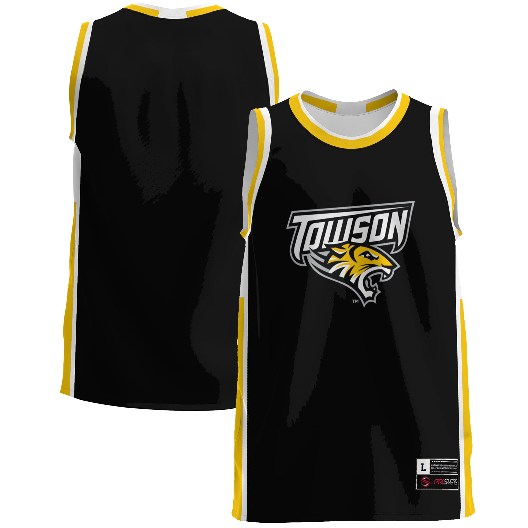 [NJP] Towson Tigers GameDay Greats Lightweight Basketball Jersey - Red
