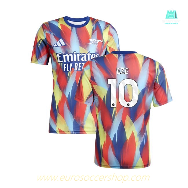 2025-2026 Arsenal Pre-Match Shirt (Victory Blue) - Kids (Eze 10)