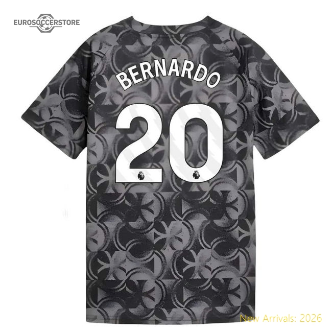 2025-2026 Epl Premier League Team Home Authentic Jersey Bernardo