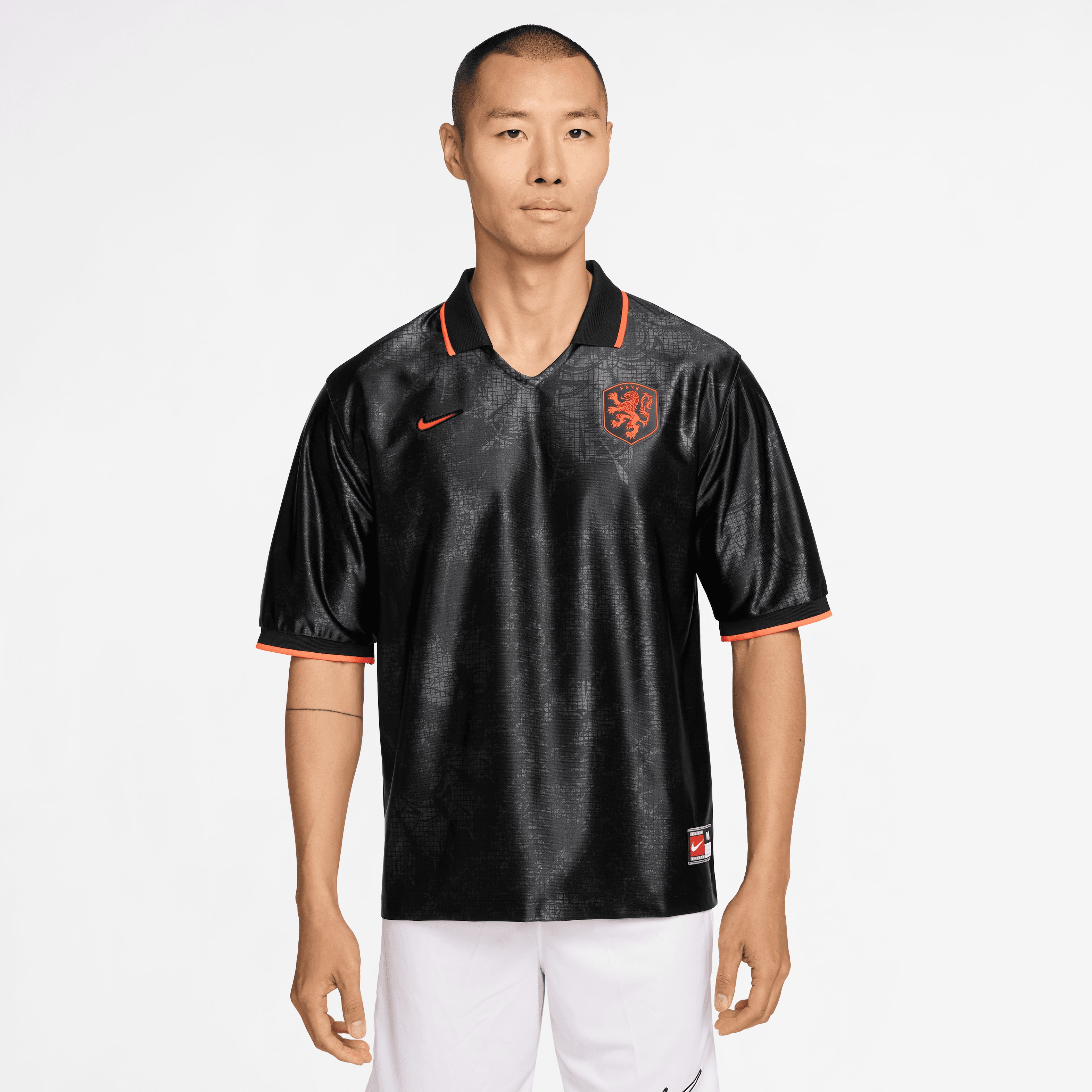 [LK] Netherlands National Team Dri-FIT Energy Lifestyle Jersey - Black