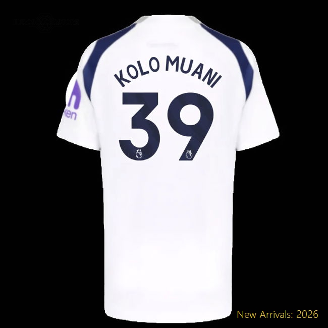 2025-2026 Tottenham Hotspur Home Shirt (Kids) (Kolo Muani 39)
