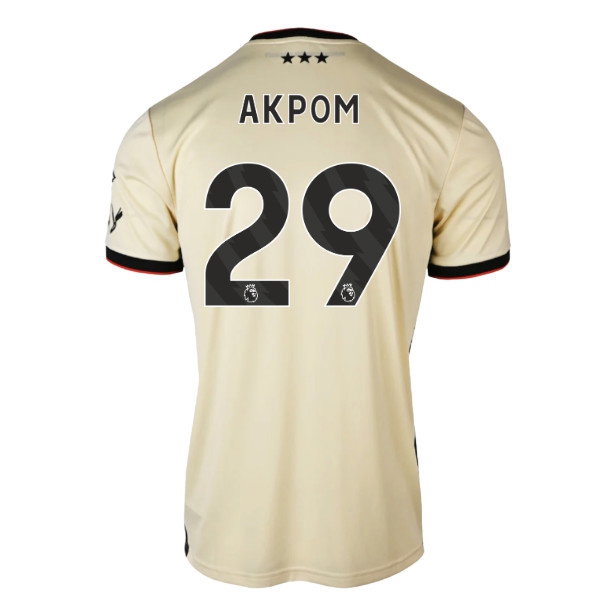 [DDJ] 2026 2027 Ipswich Town Shirt Away Kit (Akpom 29)