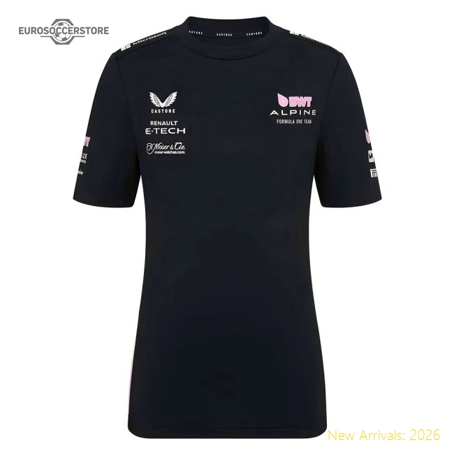 2025 Alpine F1 Set Up T-shirt - Dark Sapphire (Kids)