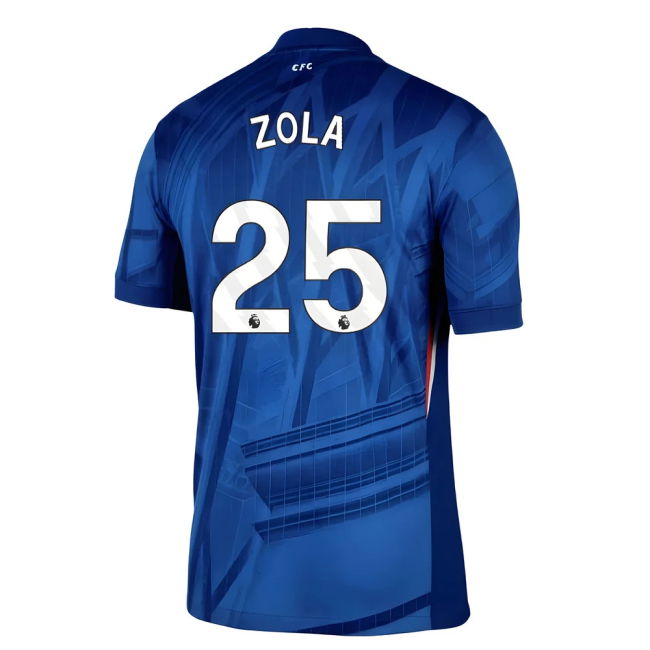 Chelsea Chelsea Home Shirt Zola #25 High Performance Enthusiastic ...