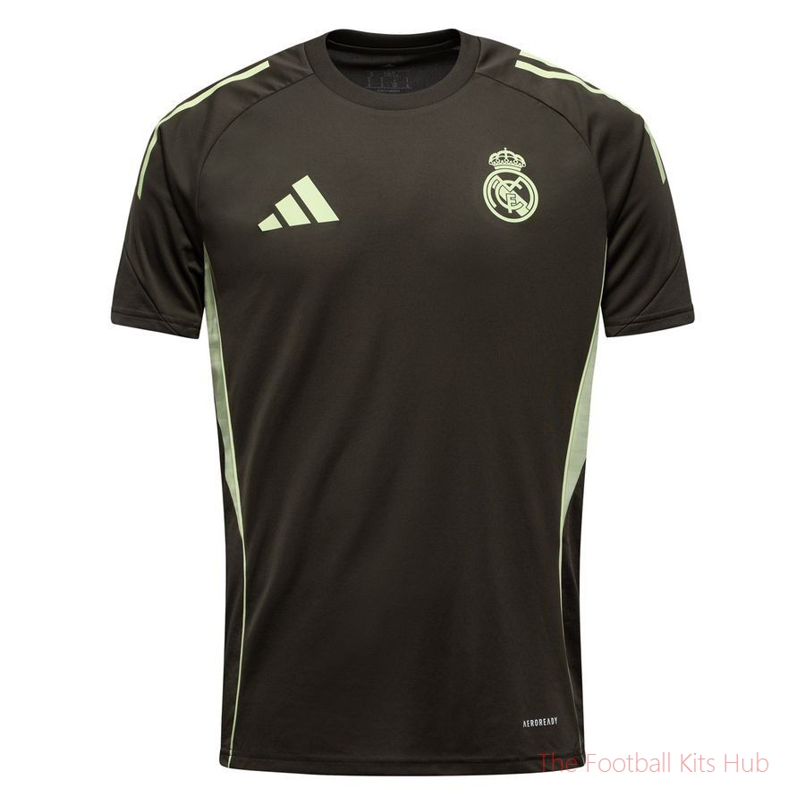 Real Madrid Training T-Shirt Tiro 25 - Utility Grey