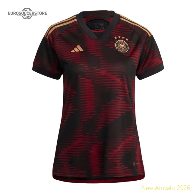 Top Germany 2022-2023 Official Away Shirt Retro Fashion-forward