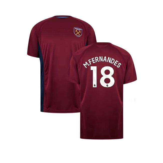 Licensed 2025-2026 West Ham EPL Home Uniform