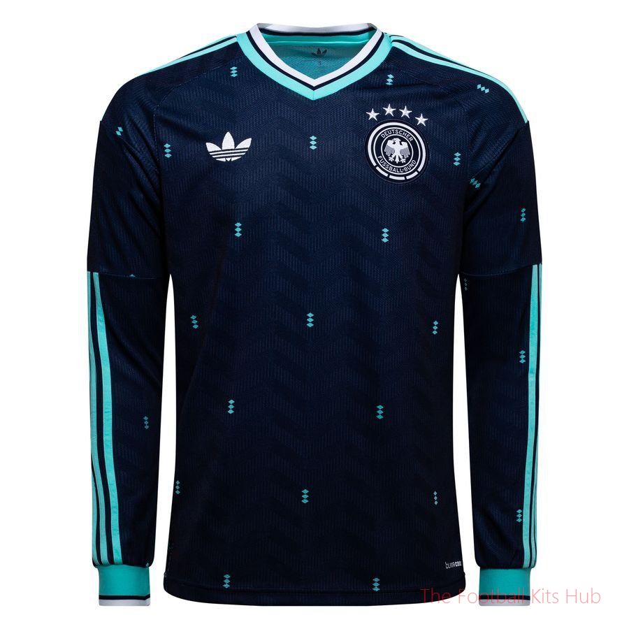 Germany Away Shirt World Cup 2026 Long Sleeves (Your Name)