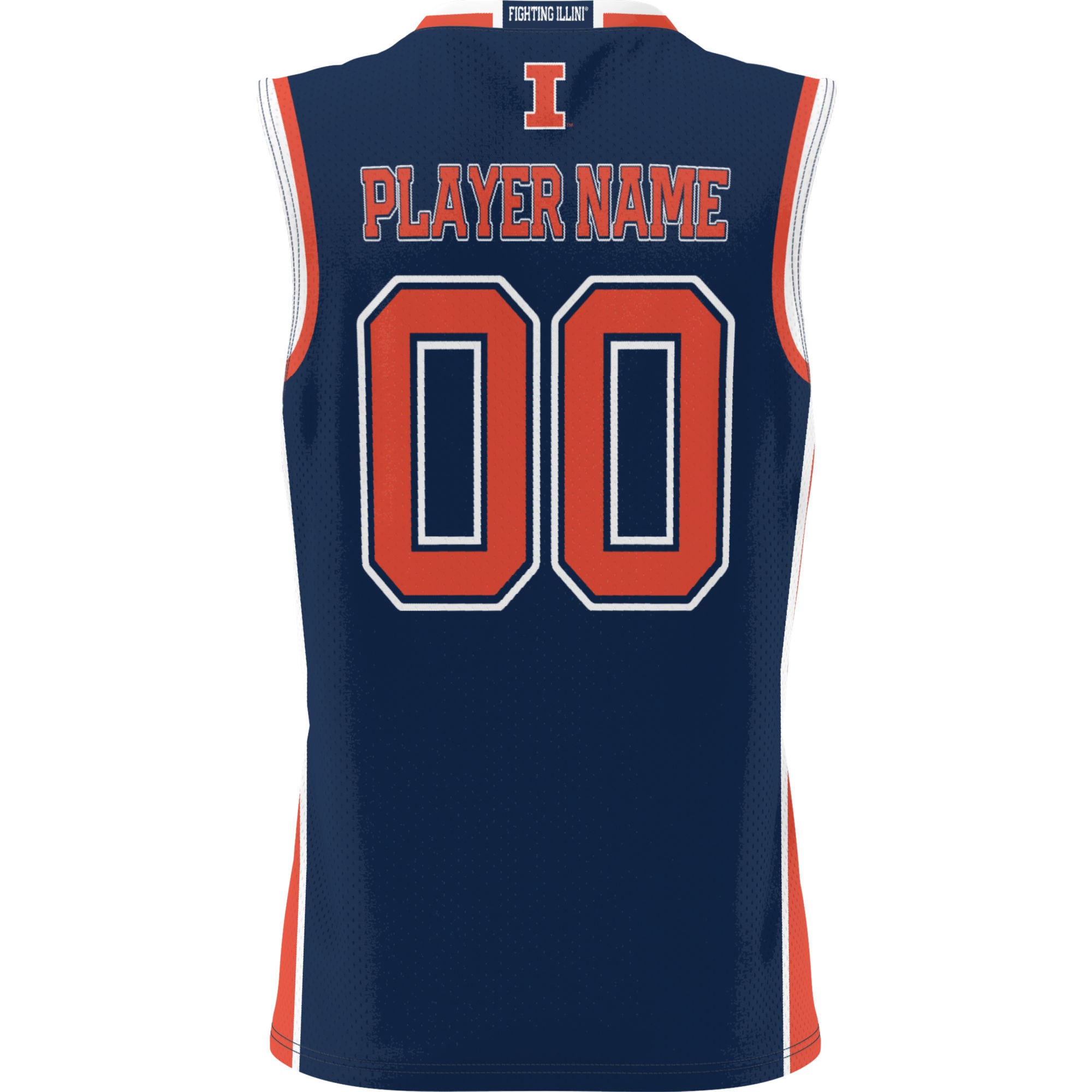 [NJP] Illinois Fighting Illini GameDay Greats Youth NIL Pick-A-Player Lightweight Women's Basketball Jersey - Navy