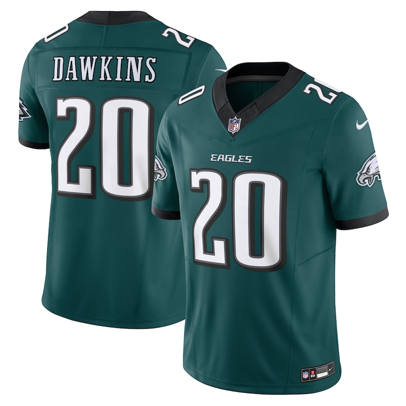 None Brian Dawkins PHI Eagles Stylish Genuine Jersey Football Apparel