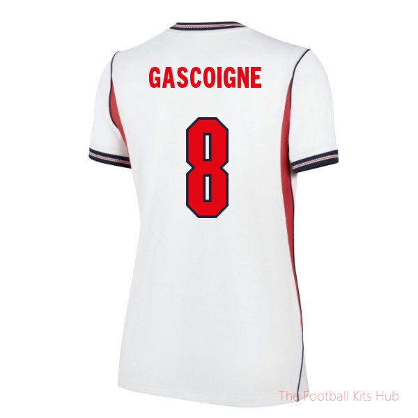 [SJH] 2026/27 England Home Shirt (Womens) (Gascoigne 8)