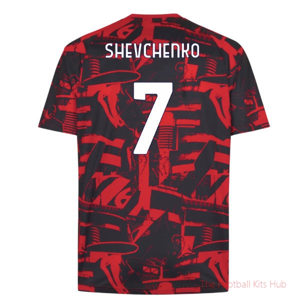Replica AC Milan Warm Up 2026-2027 Jersey (Shevchenko 7)