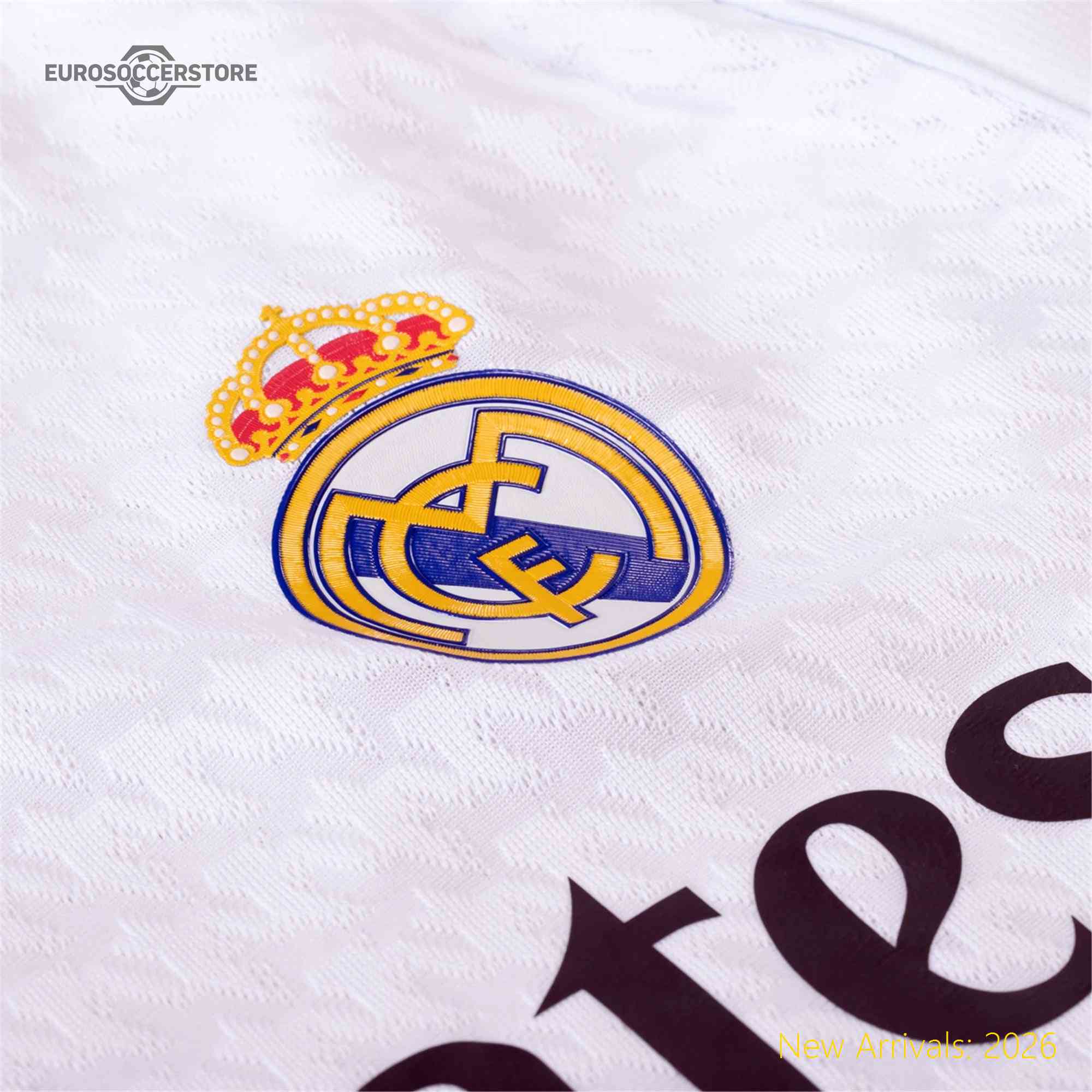Official Team Merchandise Men Superior Rma Football Star Home Jersey