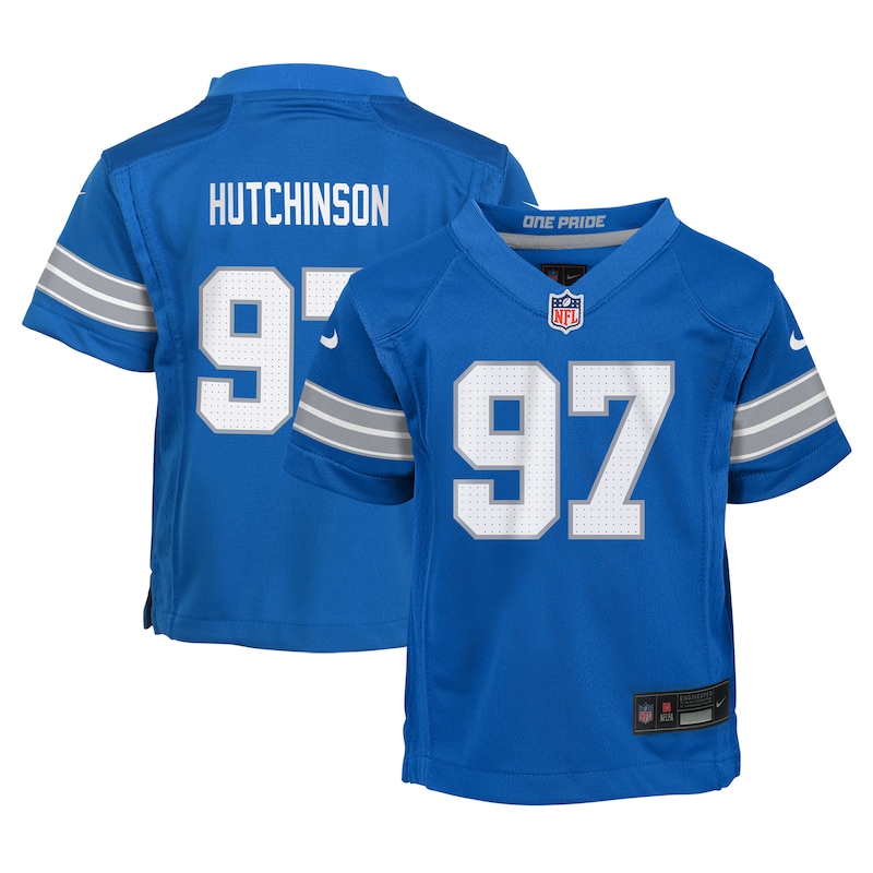 None Aidan Hutchinson DET Lions Bold Premium-Quality Jersey for NFL Fa
