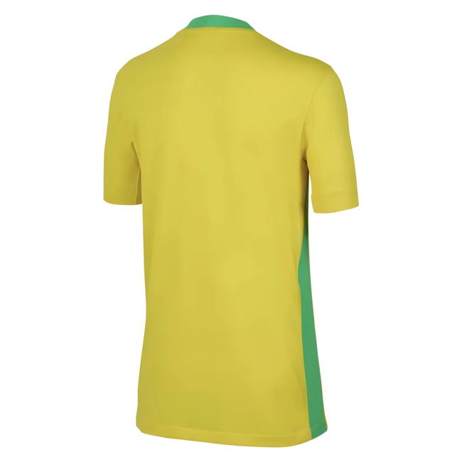 Kids Top Quality Brazil 2025-2026 Home Jersey